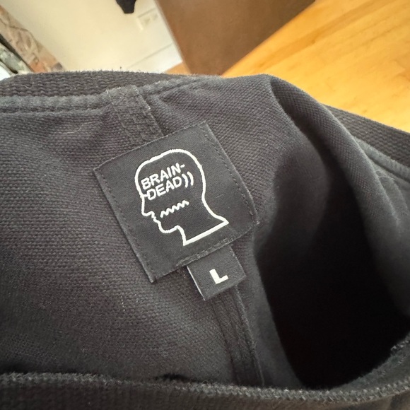 Brain Dead Carpenter Chino Pants Black 34 / 27 - Picture 6 of 6